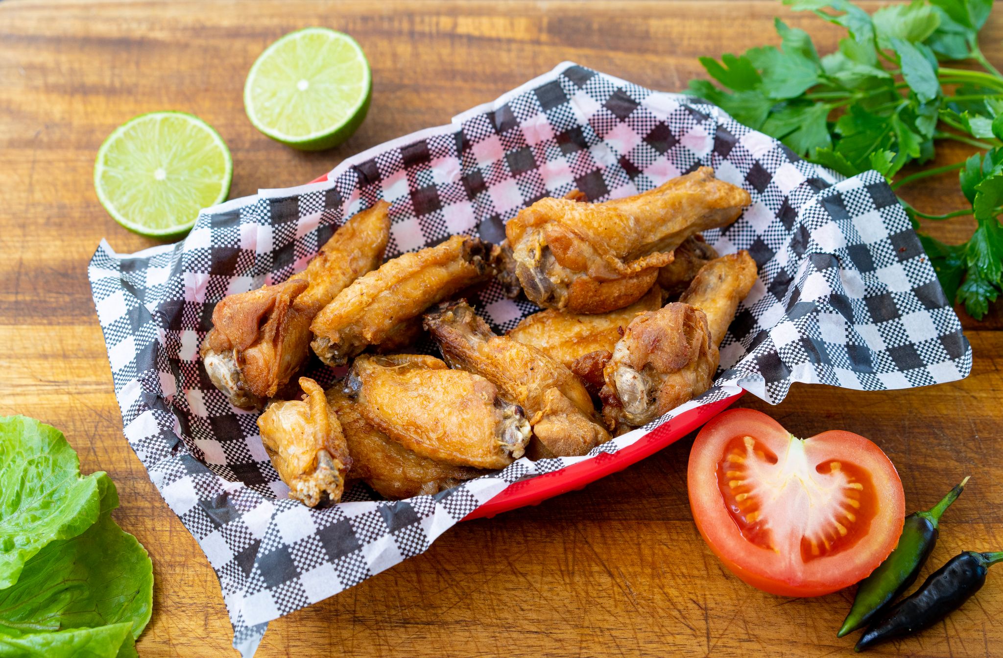 Naked wings